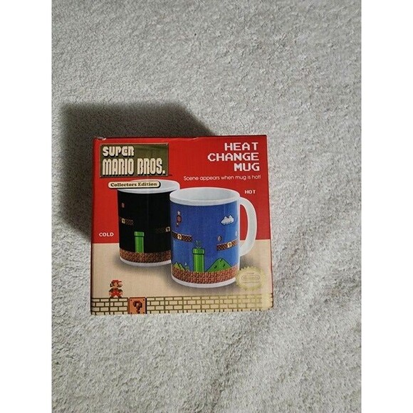 Super Mario Brothers Heat Change Mug - Picture 1 of 3